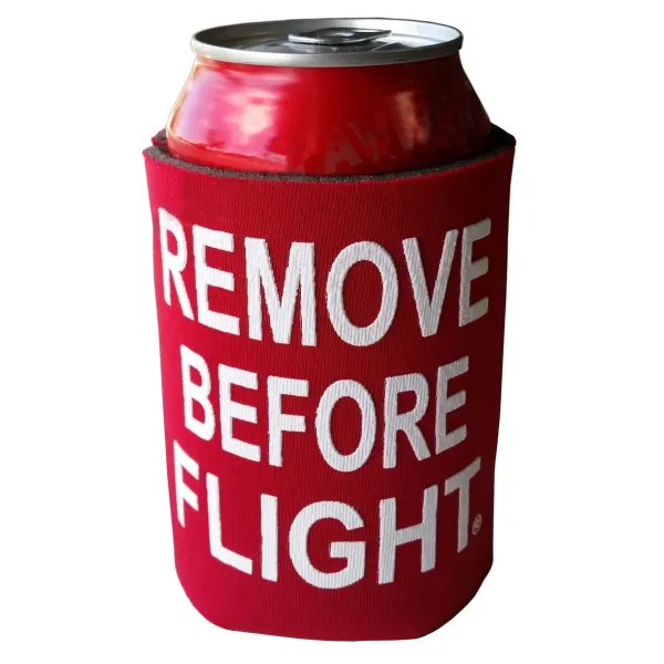 Remove Before Flight Can Cooler