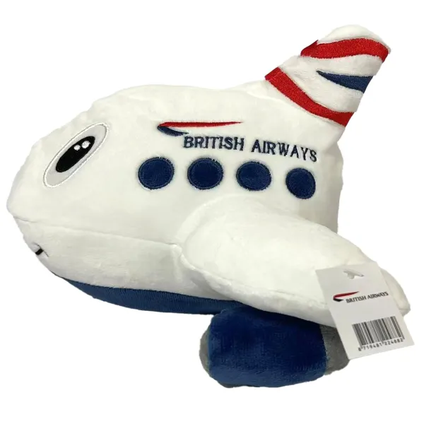 British Airways Plush Airplane Toy