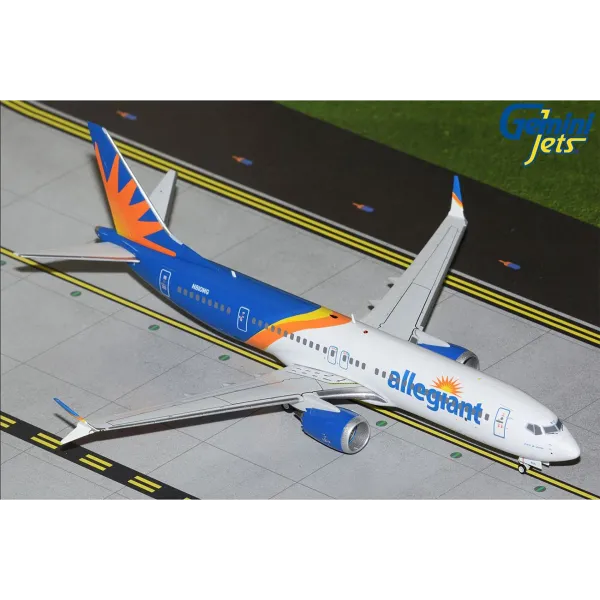 Gemini Jets Allegiant Air B737-8-200 Max Diecast - N810MG - 1/200