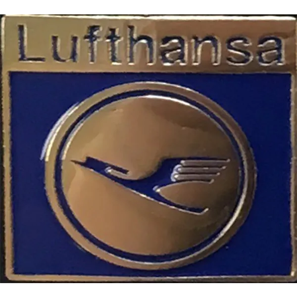 Lufthansa Logo Pin Badge