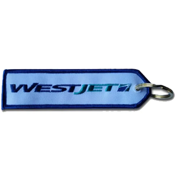 WestJet Embroidered Keyring