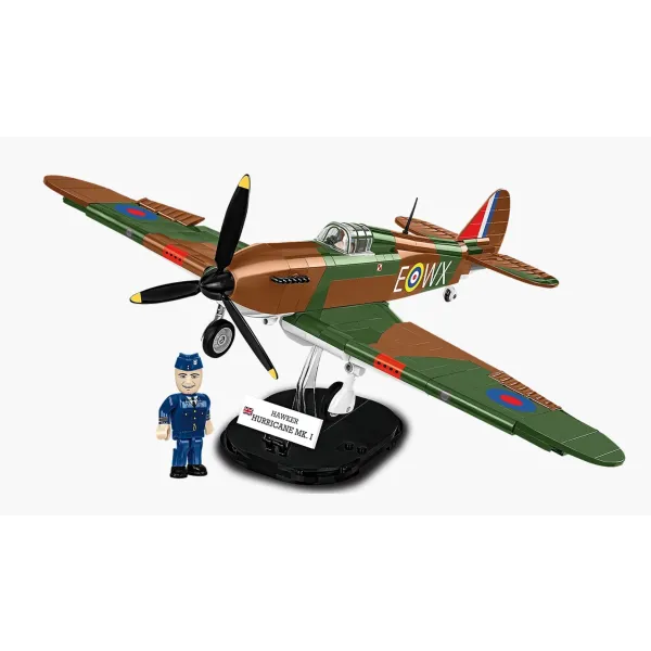 Hawker Hurricane No. 302 Squadron RAF Brick Model Kit