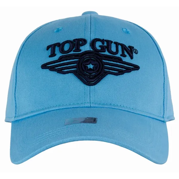 Top Gun 3D Logo Baseball Cap in Light Blue