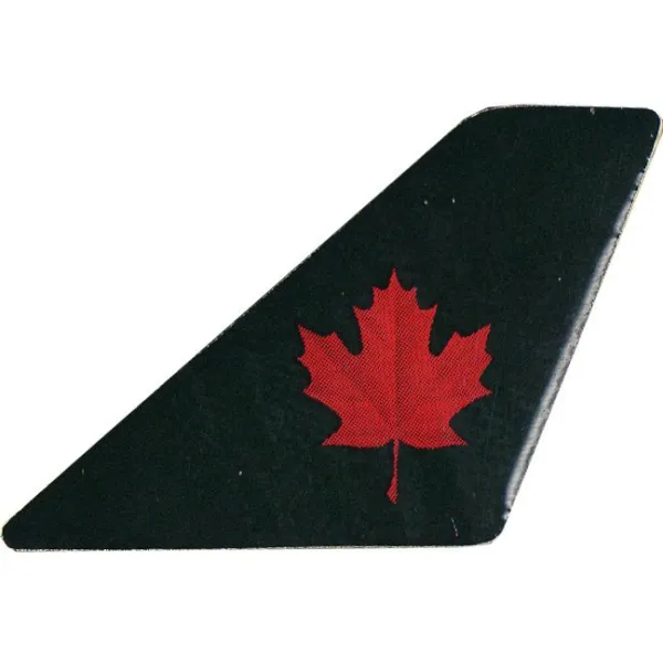 Air Canada Red Maple Leaf Tail Pin Badge