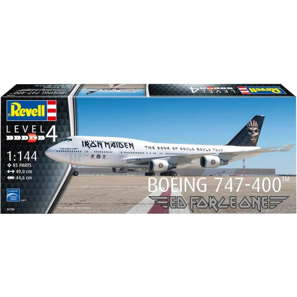 Revell Iron Maiden B747-400 1:144 Plastic Kit