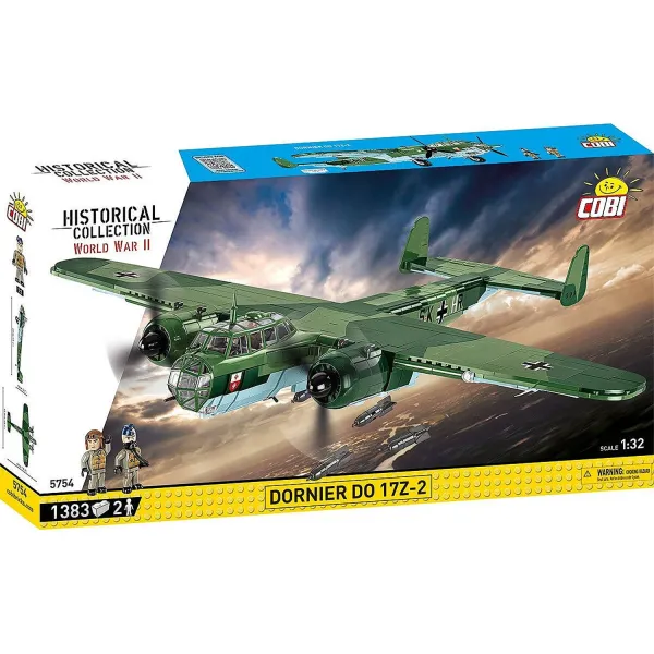 Dornier Do 17Z-2 Brick Model Kit - Scale 1/32