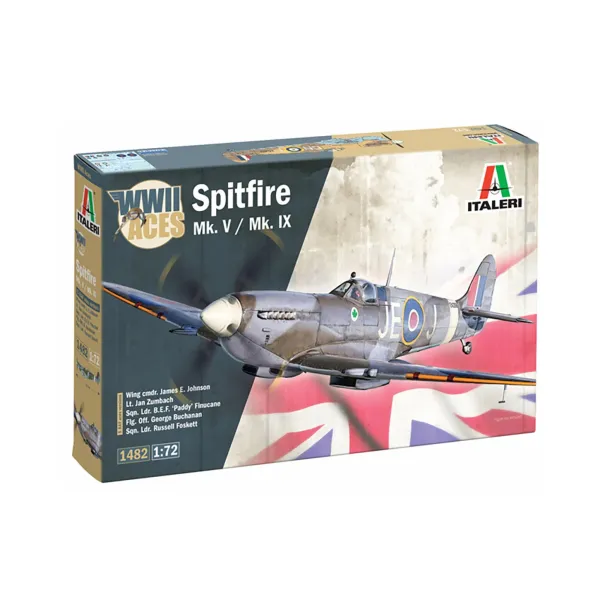 Spitfire Mk.V / Mk.IX Aces 1:72 Plastic Kit