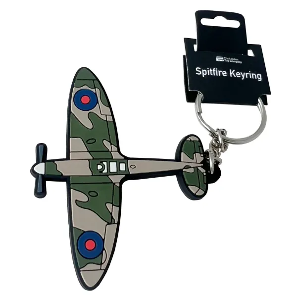 Spitfire Rubber Keyring
