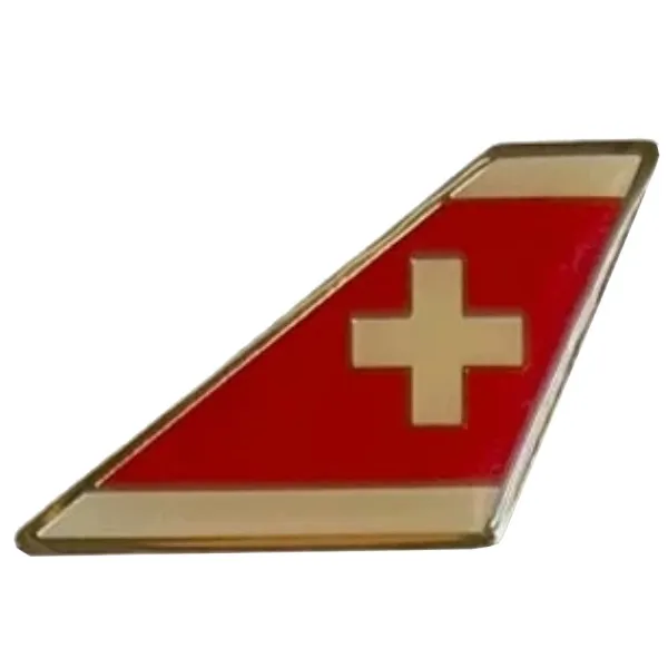 Swissair Tail Pin Badge