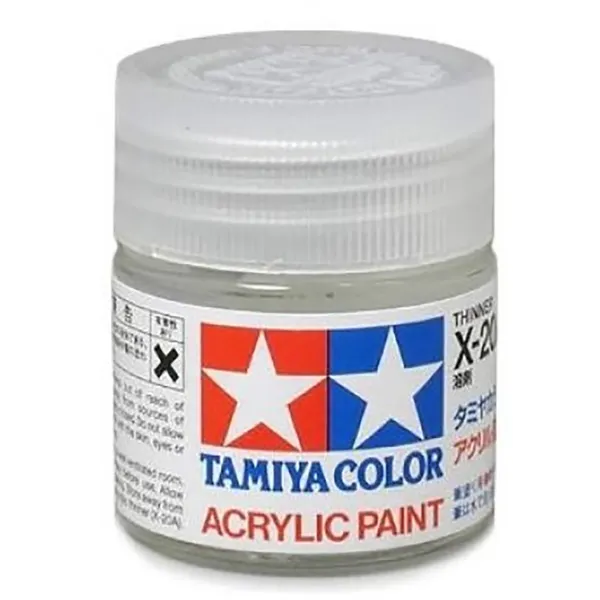 Tamiya X-20A Thinners for Acrylic Paint - 10ml