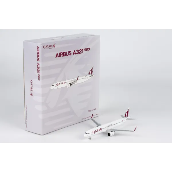 Qatar Airways A321neo Diecast - A7-AJB - 1/400