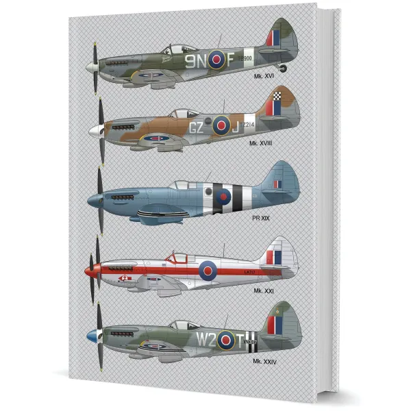 Spitfire Montage Hardback Notebook