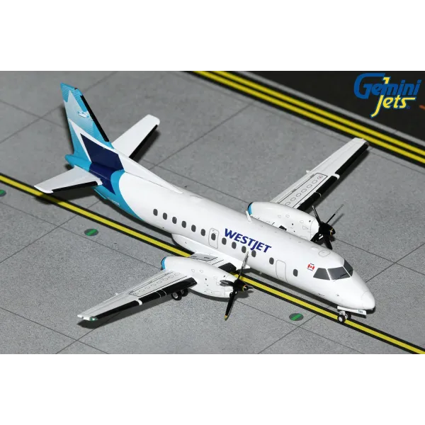 Gemini Jets Westjet Airlines SAAB 340B  Diecast - C-GOIA - 1/200