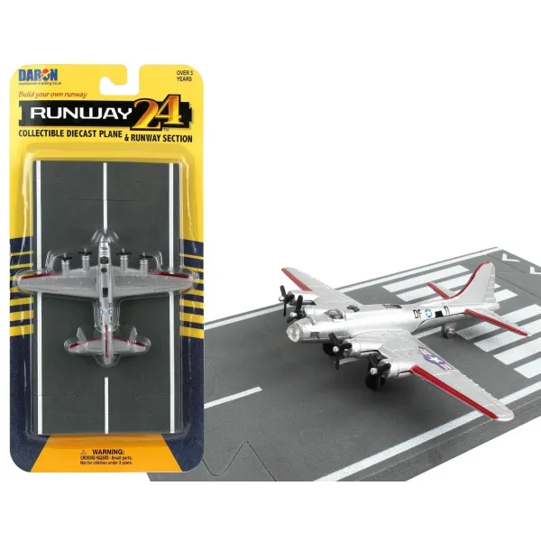 Runway24 B-17 Flying Fortress Silver (USAAF)