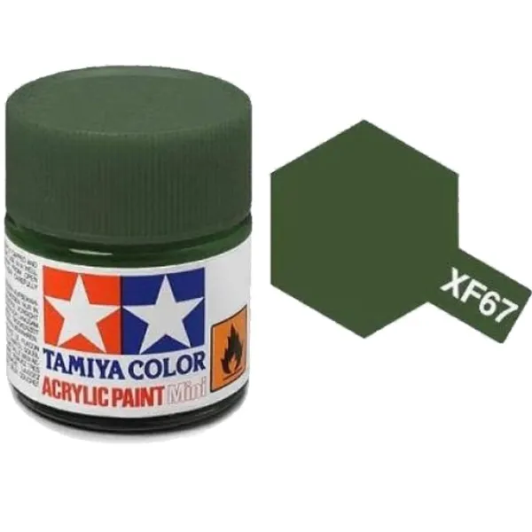 Tamiya XF-67 NATO Green Matt Acrylic Paint 10ml