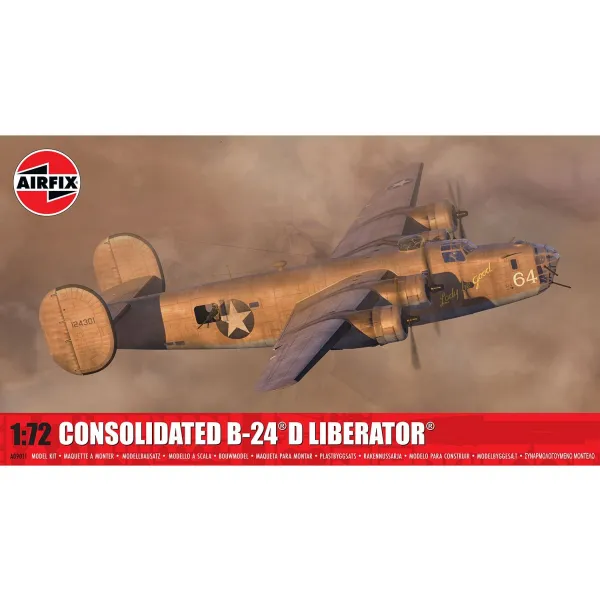 Airfix Consolidated B-24D Liberator 1:72 Plastic Kit