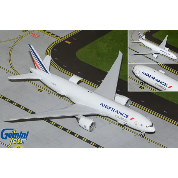 Gemini Jets Air France Cargo Boeing B777-200LRF Interactive Diecast - F-GUOC- 1/200
