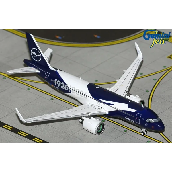Gemini Jets Lufthansa Airbus A320 Neo Diecast '100 Livery' - D-AING - 1/400