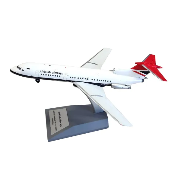 British Airways Trident 1E Diecast Model - Negus Livery - G-ASWU - 1/200