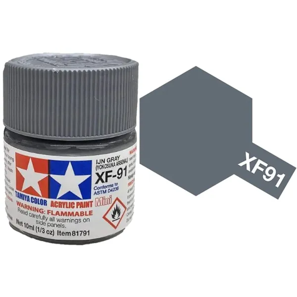 Tamiya XF-91 IJN Grey YA Matt Acrylic Paint 10ml