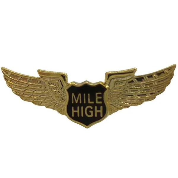 Mile High Club Pin Badge