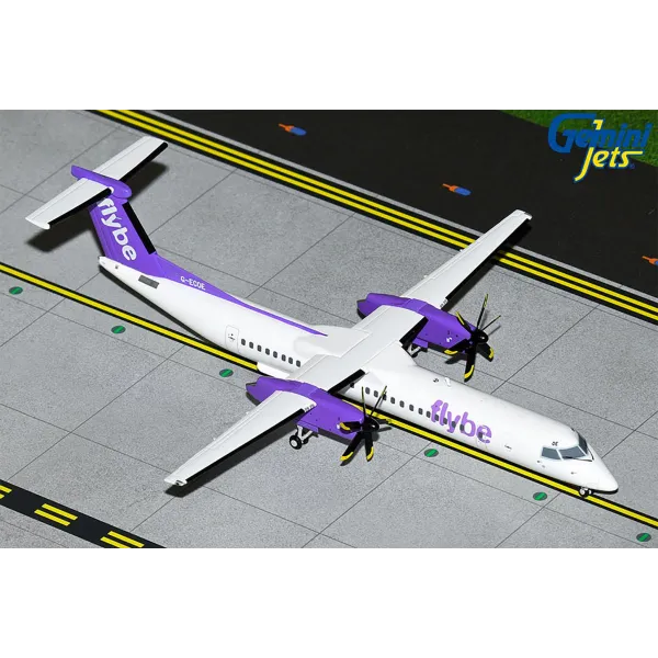 Gemini Jets FlyBe Dash 8 Q400 (Bombardier) Diecast - G-ECOE - 1/200