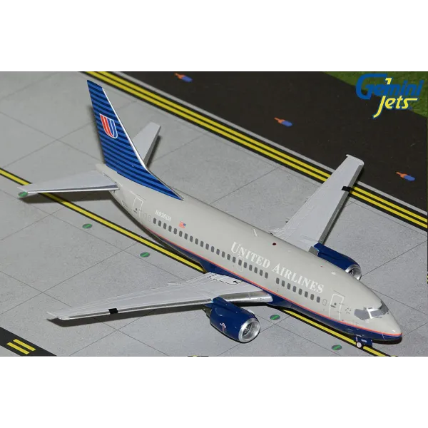Gemini Jets United Airlines Boeing 737-500 Battleship Livery Diecast - N7851TW - 1/200