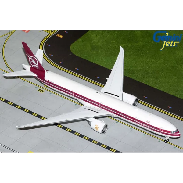 Gemini Jets Qatar Airways B777-300ER ‘25th Livery’ Diecast - A7-BAC - 1/200