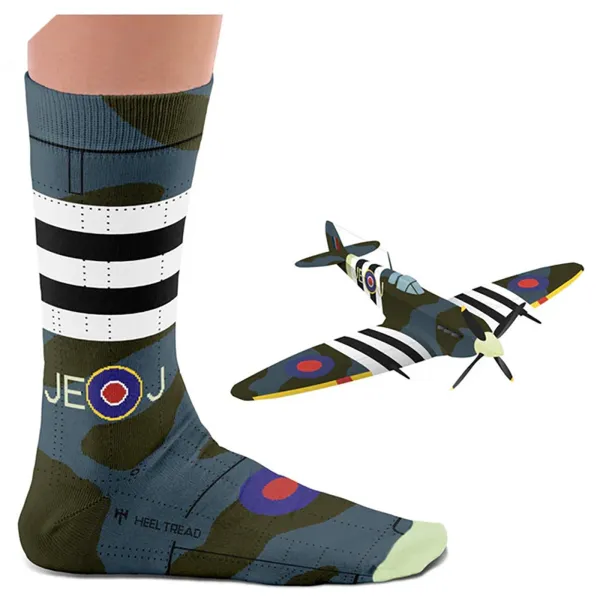 Spitfire Invasion Socks