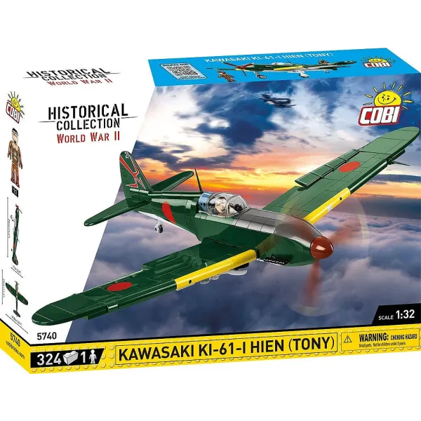 Kawasaki Ki-61-I Hien 'Tony' Brick Model Kit - Scale 1/32
