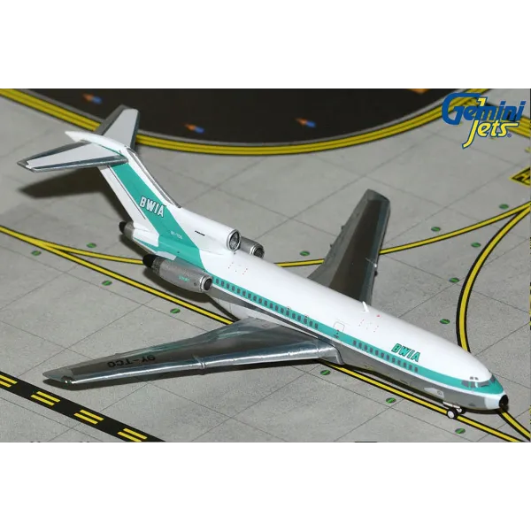 Gemini Jets BWIA Boeing 727-100 Diecast - 9Y-TCO - 1/400