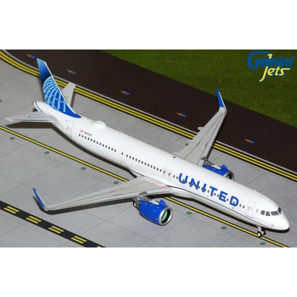 Gemini Jets United Airlines Airbus A321 neo Diecast - NI4502 - 1/200