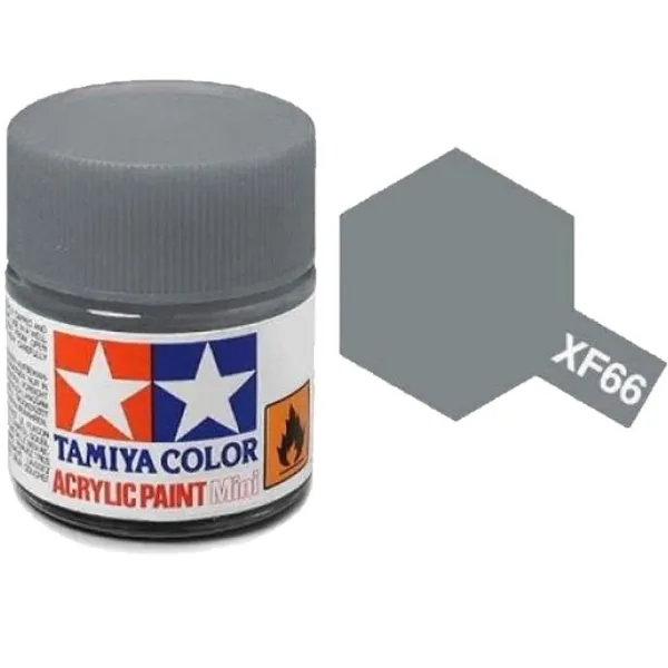 Tamiya XF-66 Light Grey Matt Acrylic Paint 10ml
