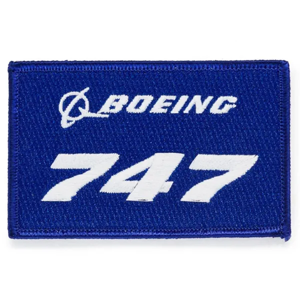 Boeing 747 Stratotype Embroidered Patch
