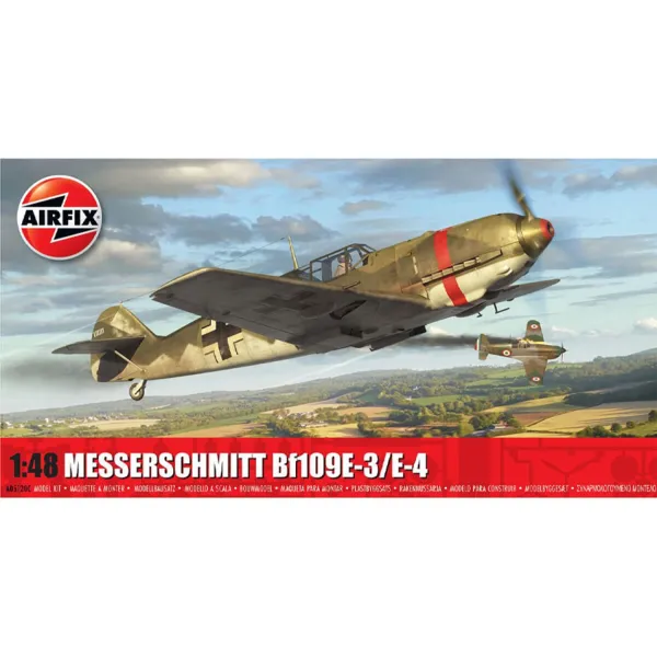 Airfix Messerschmitt Bf109E-3/E-4 1:48 Plastic Kit