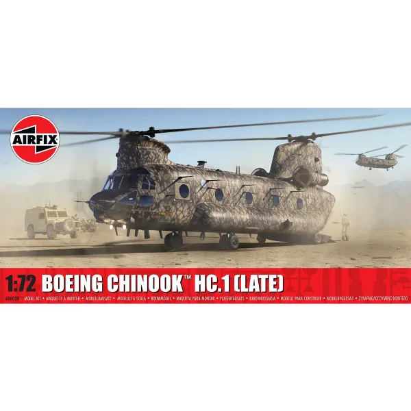Airfix Boeing Chinook HC.1 (Late)  1:72 Plastic Kit