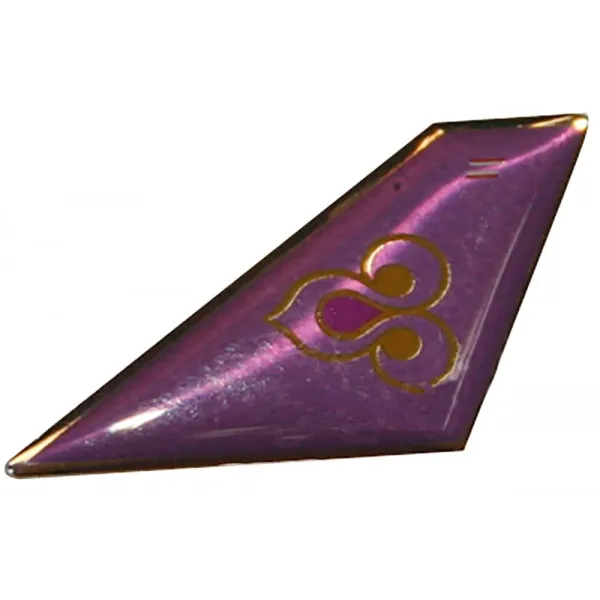 Thai Airlines Crown Flower Tail Pin Badge