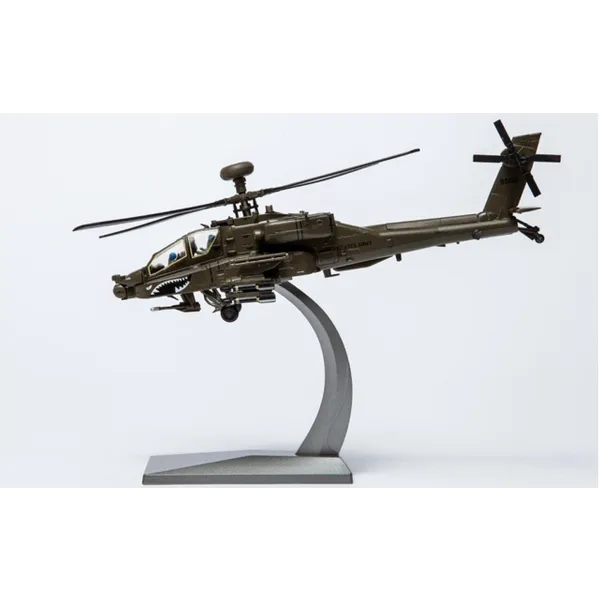 AH-64 Apache Diecast Helicopter Model - 1/72