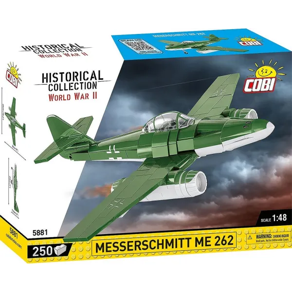 Messerschmitt Me262 Brick Model Kit