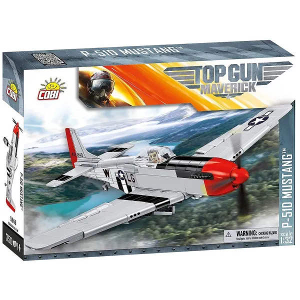 Top Gun P-51D Mustang Brick Model Kit