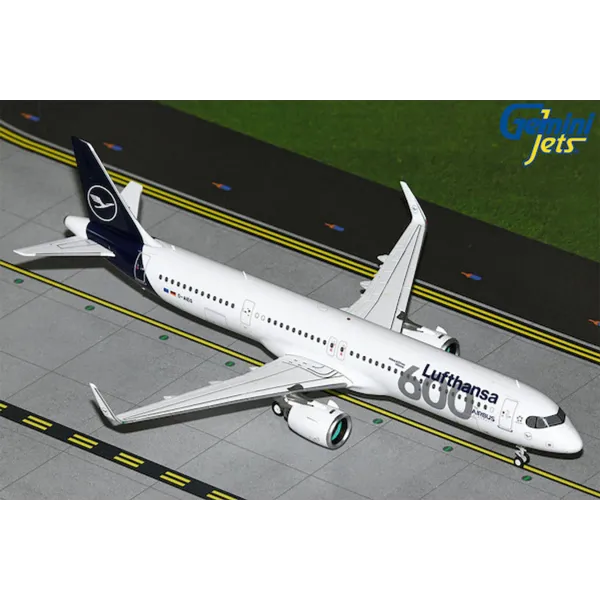 Gemini Jets Lufthansa A321 Neo '600th Aircraft livery' Diecast - D-AIEQ - 1/200