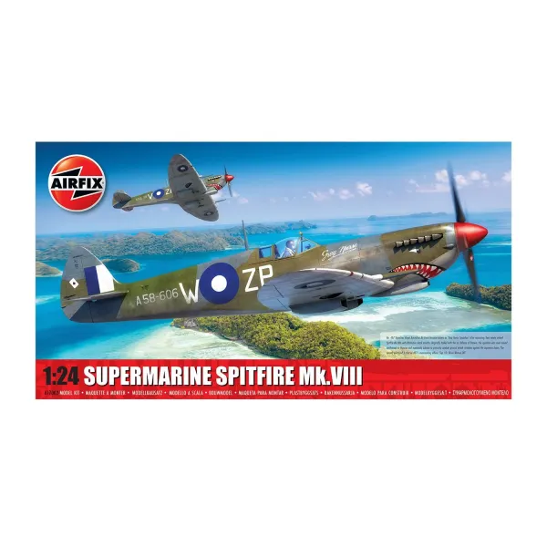 Airfix Supermarine Spitfire Mk.VIII 1:24 Plastic Kit