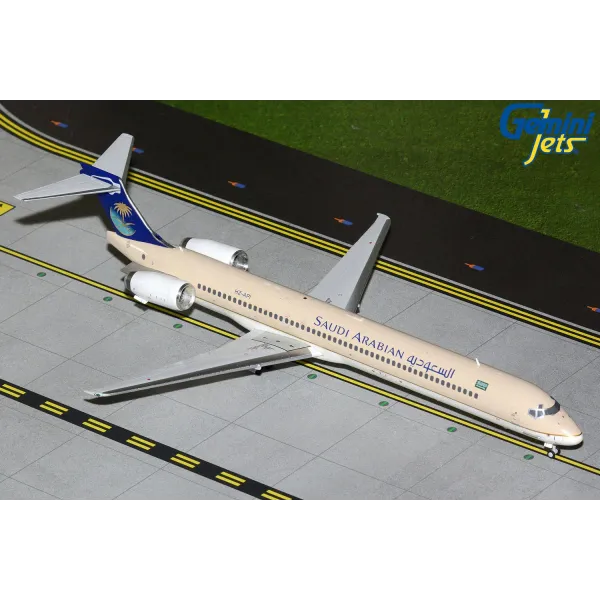 Gemini Jets Saudi Arabian Airlines MD-90 Diecast - HZ-API - 1/200