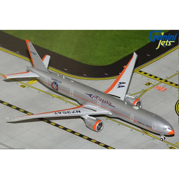Gemini Jets American Airlines Boeing 777-300ER "Flagship DFW" Diecast - N735AT - 1/400