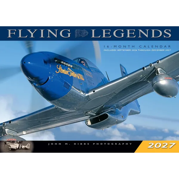 Flying Legends Calendar 2027: 16 Months