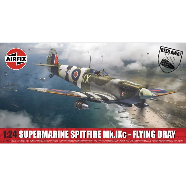 Airfix Supermarine Spitfire Mk.IXc - Flying Dray - 1:24 Plastic Kit