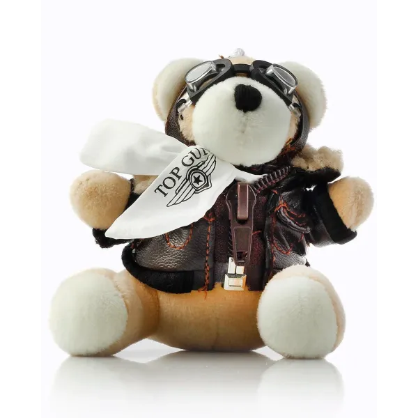 Top Gun Teddy Bear Keyring