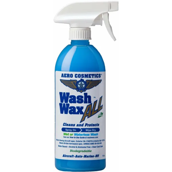 Aero Cosmetics Wash Wax ALL 16 oz