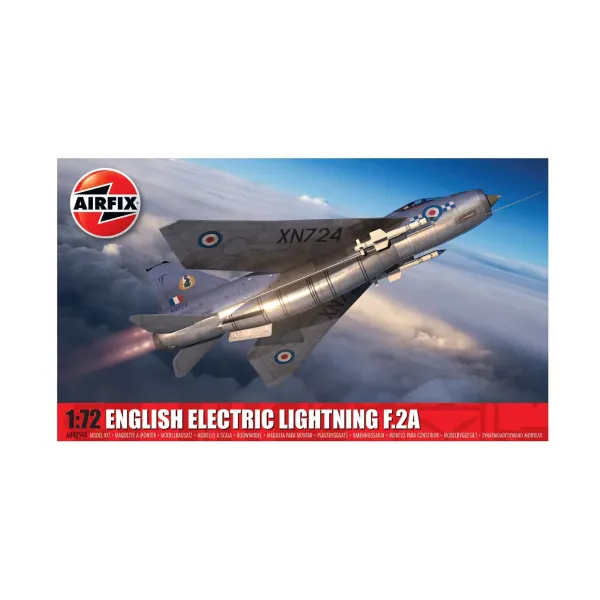 Airfix English Lightning F 2A 1:72 Plastic Kit