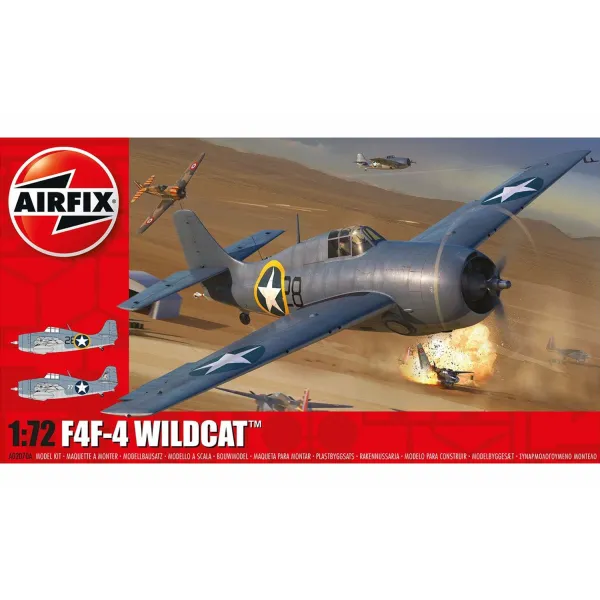 Airfix F-4F-4 Wildcat 1:72 Plastic Kit